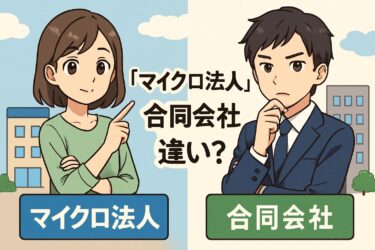 【徹底比較】マイクロ法人と合同会社の違いとは？節税メリットとコストを解説